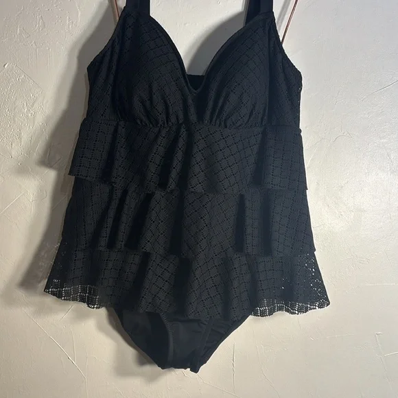 BAL Harbour Swim Black NWOT - Picture 7 of 13